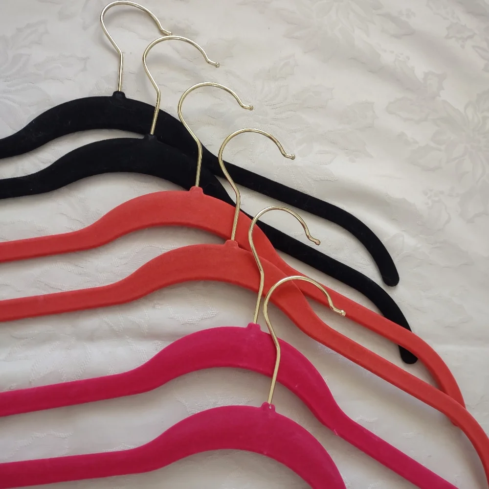 Joy Mangano Velvety Soft Multi Colors Gold Hook Black Orange Pink